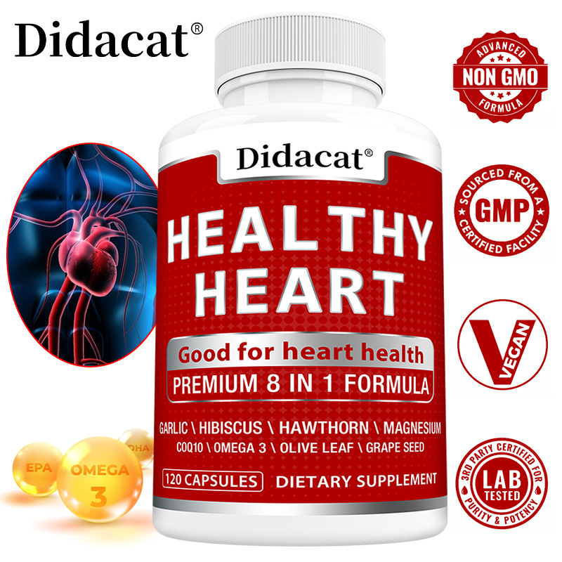 Health Wellness Day - Heart Health Capsules with CoQ10 Omega-3