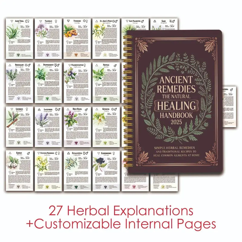 Health & Wellness Farmacia Inc - Natural Remedies Handbook with Ancient Cures