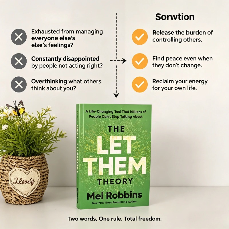 The Let Them Theory By Mel Rob - Health & Wellness Farmacia Inc recension och pris