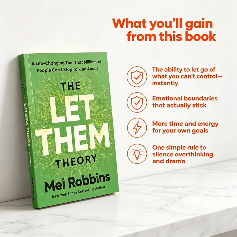The Let Them Theory By Mel Rob - Health & Wellness Farmacia Inc recension och pris