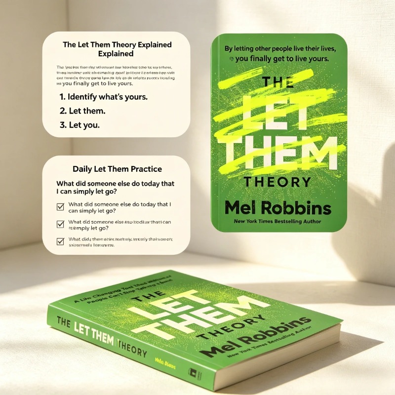 The Let Them Theory By Mel Rob - Health & Wellness Farmacia Inc recension och pris