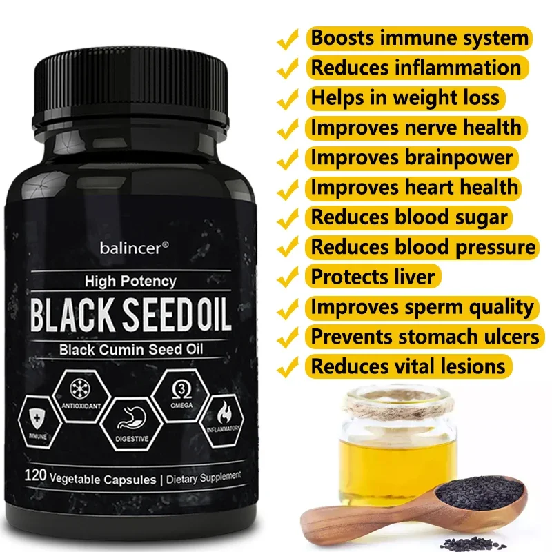 Black Cumin Seed Oil - Support - Health Wellness Day recension och pris