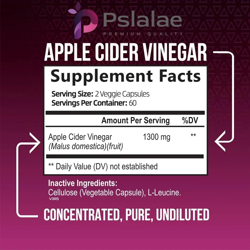 Apple Cider Vinegar Capsules - - Health Wellness Day recension och pris