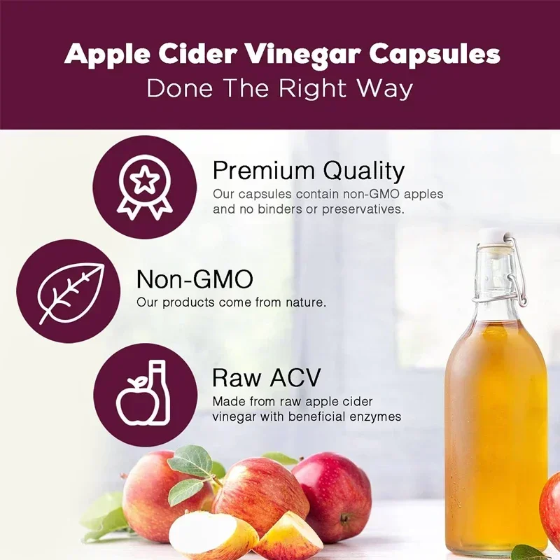 Apple Cider Vinegar Capsules - - Health Wellness Day recension och pris