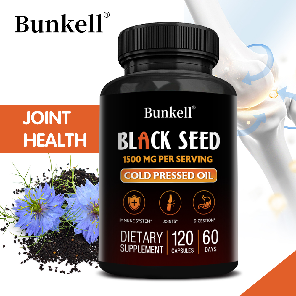 Black Seed Oil Capsules 1500mg - Health Wellness Day recension och pris