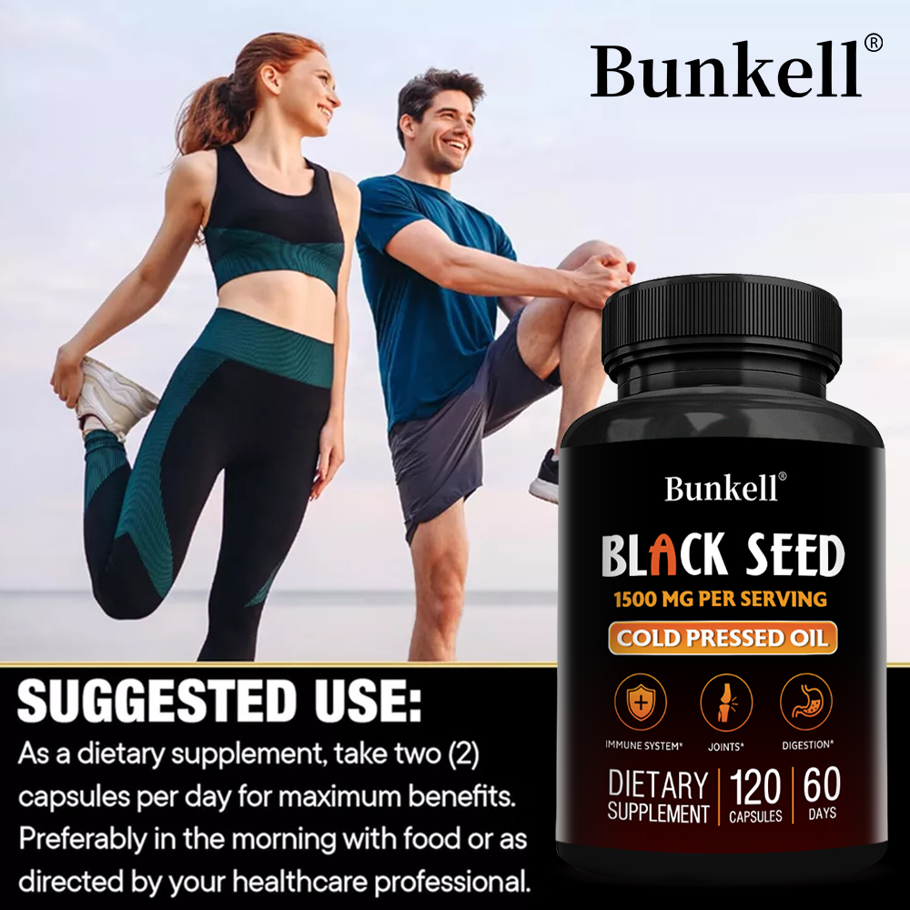 Black Seed Oil Capsules 1500mg - Health Wellness Day recension och pris