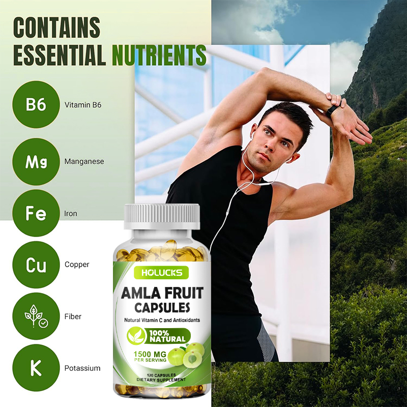 HOLUCKS Amla Fruit Extract Cap - Health Wellness Day recension och pris