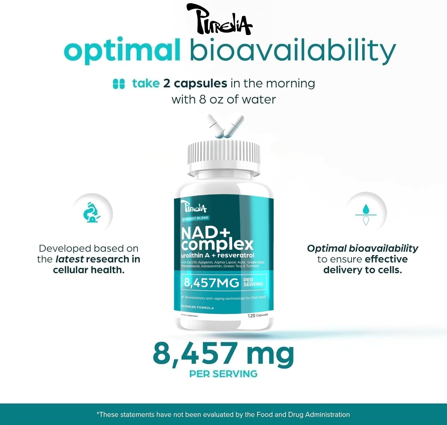NAD Plus Supplement - Natural  - Health Wellness Day recension och pris