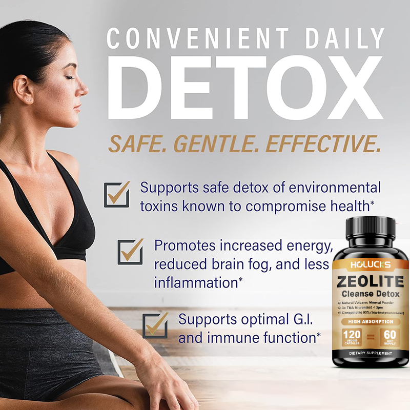 HOLUCKS Zeolite Cleanse Detox  - Health Wellness Day recension och pris