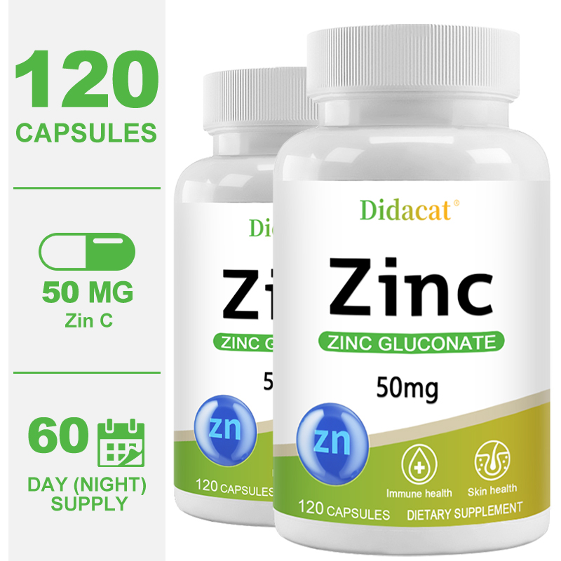 Zinc 50 Mg - with Zinc Glucona - Health Wellness Day recension och pris